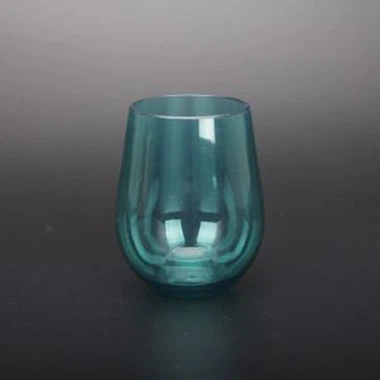 Plastmasas vīna glāzes bez kāta